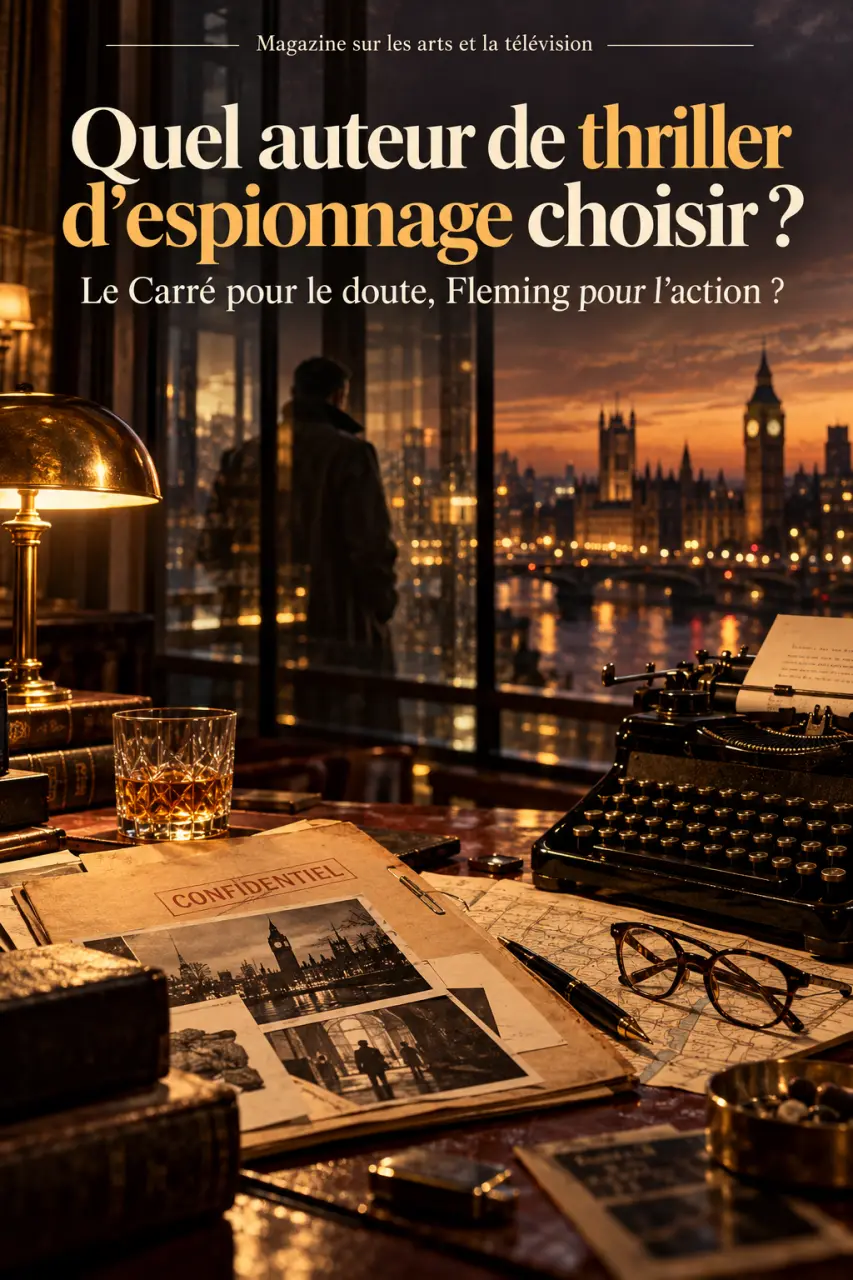 Quel auteur de thriller d’espionnage choisir : le Carré pour le doute, Fleming pour l’action ?
