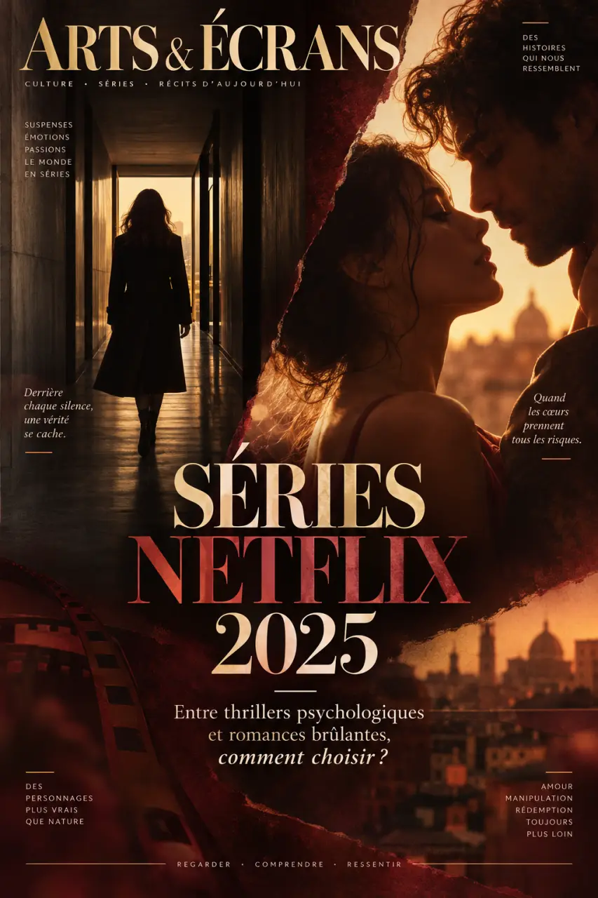 Séries Netflix 2025 : entre thrillers psychologiques et romances brûlantes, comment choisir ?