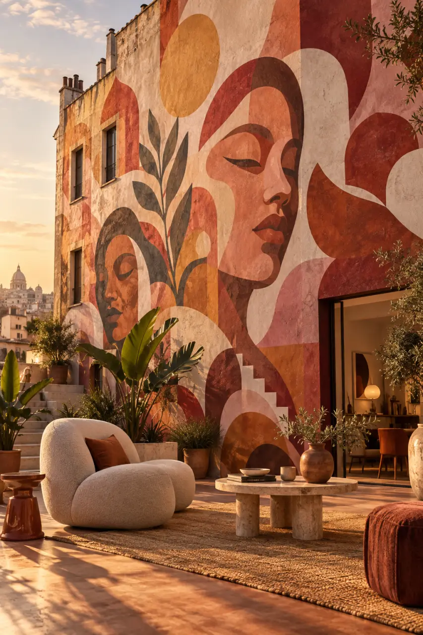 Le street art mural transforme le mur et s’invite dans la décoration