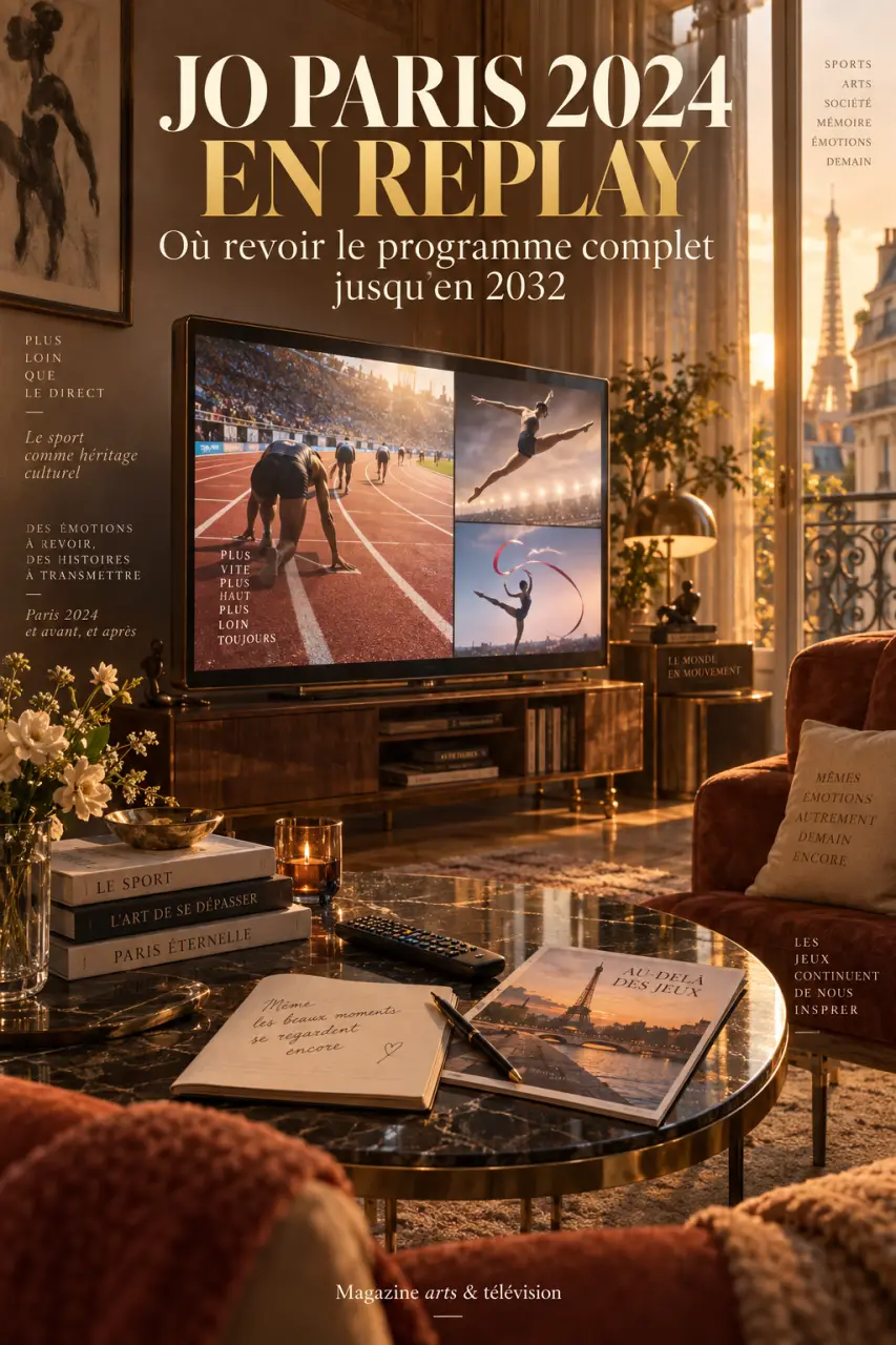 JO Paris 2024 en replay : où revoir le programme complet jusqu'en 2032