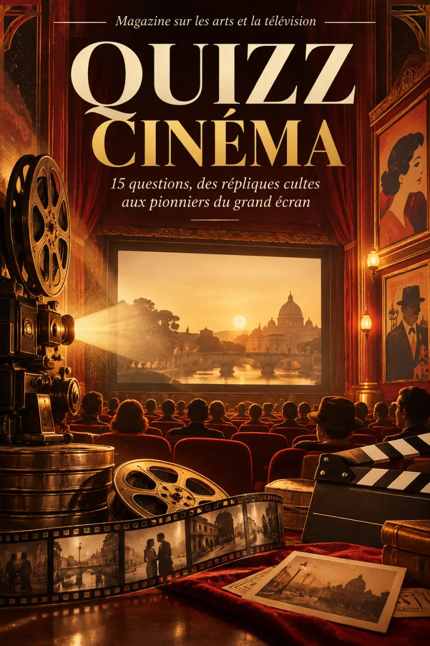 Quizz cinéma : 15 questions, des répliques cultes aux pionniers du grand écran