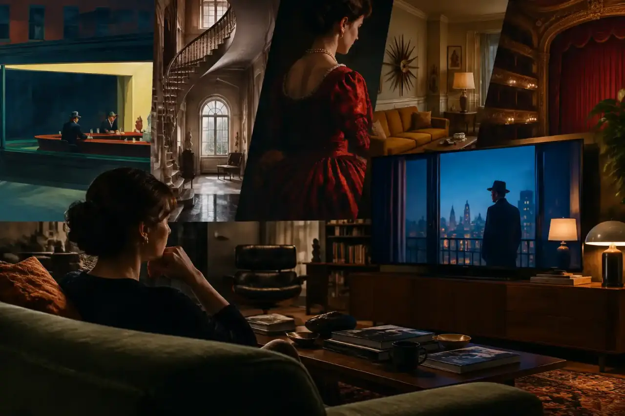 L'esthétique visuelle et le design dans les séries télévisées contemporaines